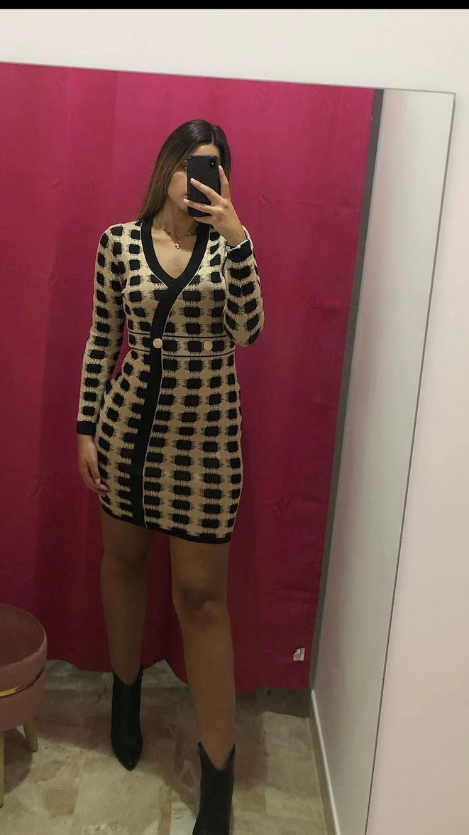 Mini dress aderente
