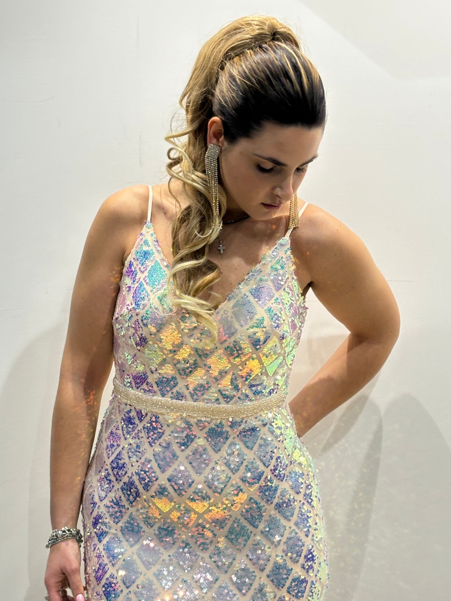 Abito con paillettes