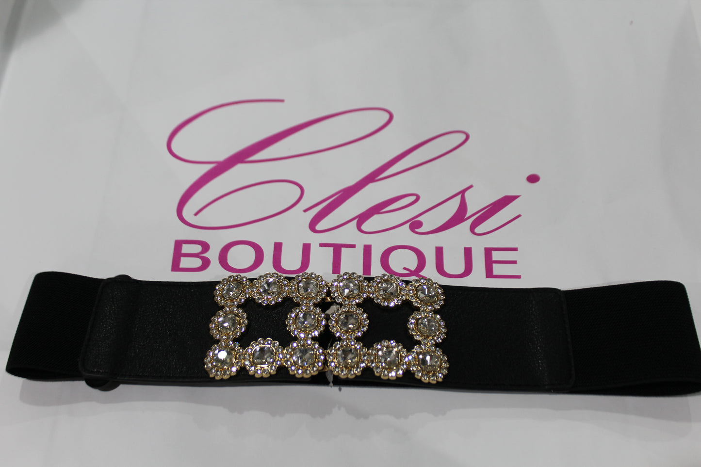 Cintura con strass
