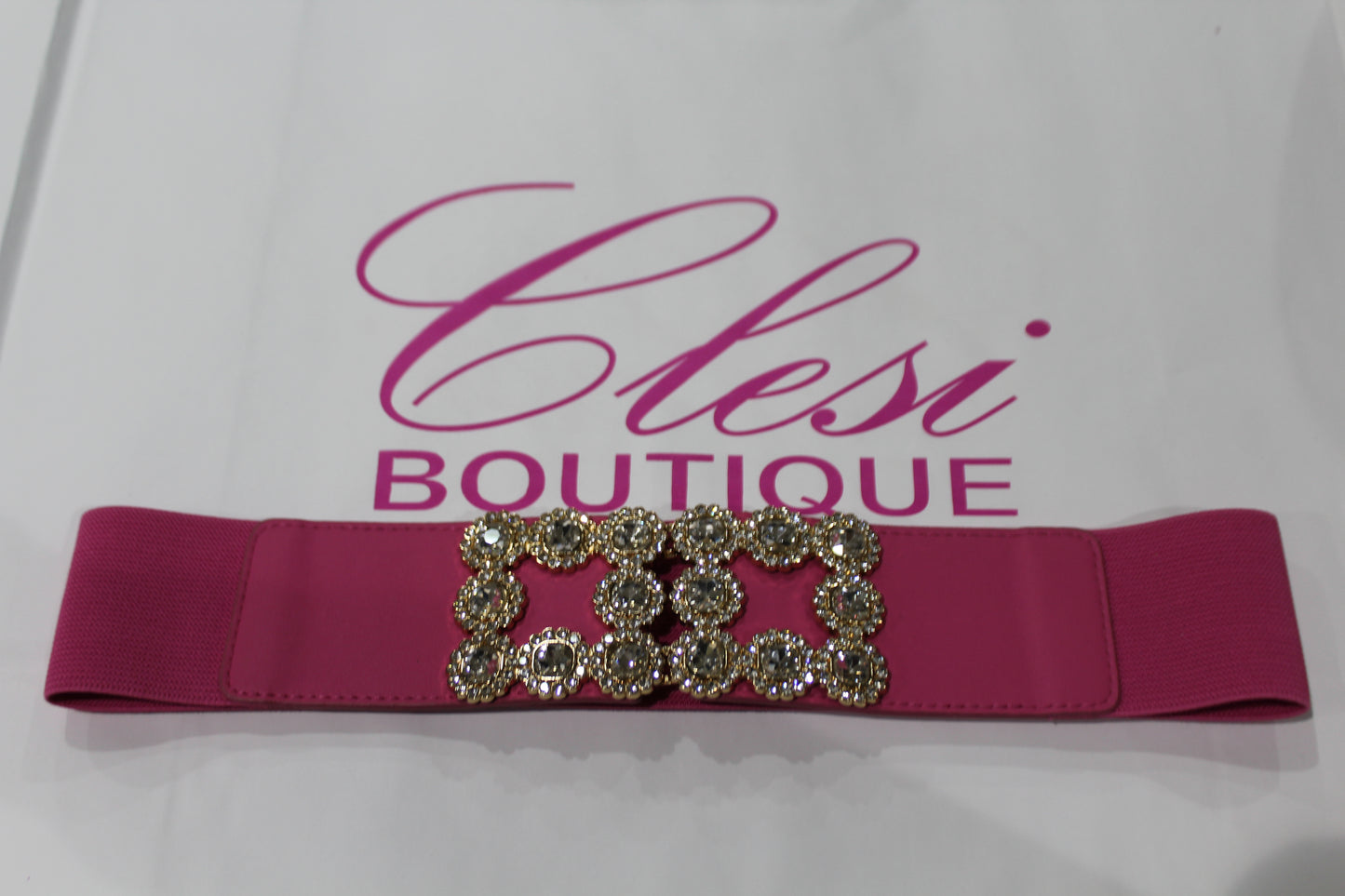 Cintura con strass