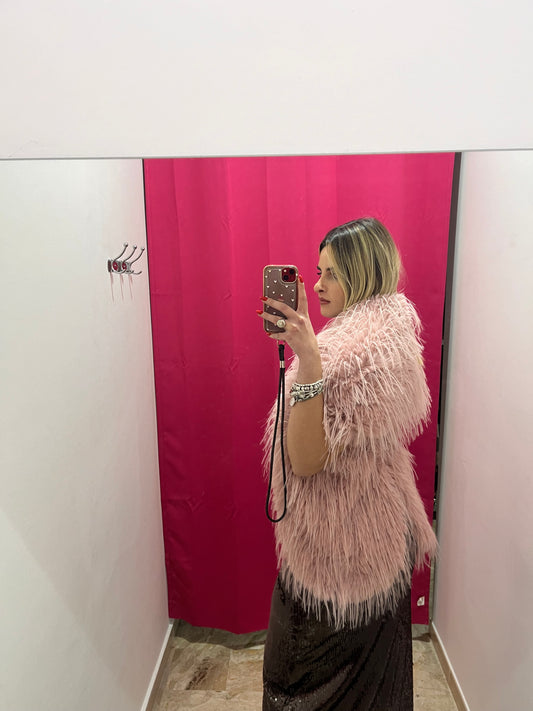 Coprispalle pelliccia