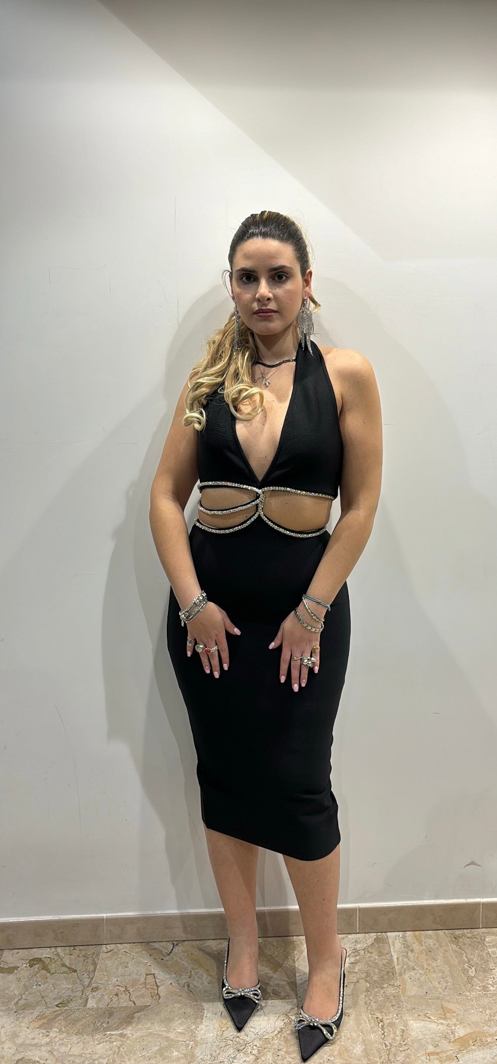 Tubino con strass