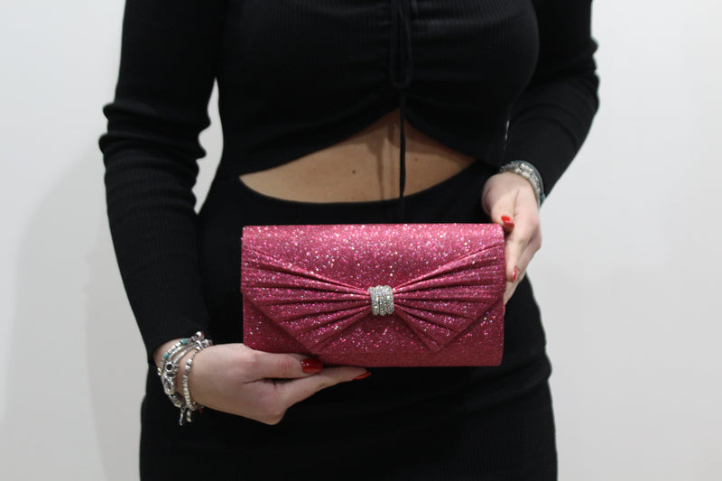 Pochette con fiocco