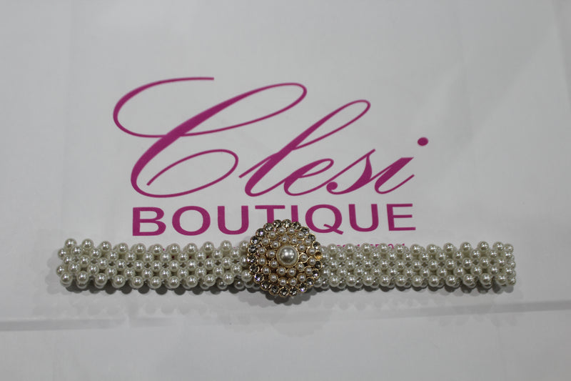 Cintura elestica con strass